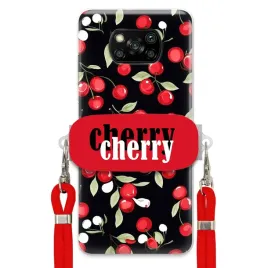 etui-do-xiaomi-poco-x3-pro-czerwony-sznurek-uchwyt-cherry-urocze-kobiece