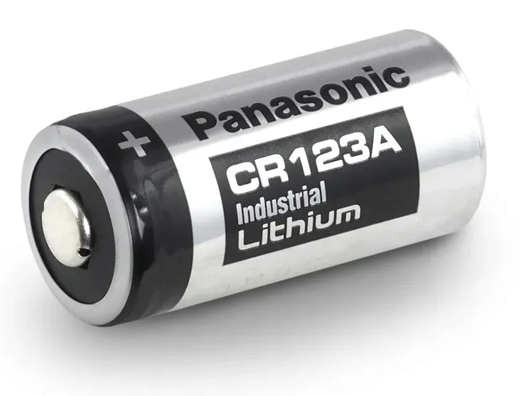 Bateria Foto Litowa Panasonic CR123A CR123 1550 mAh 3V Do Pilota Czujki