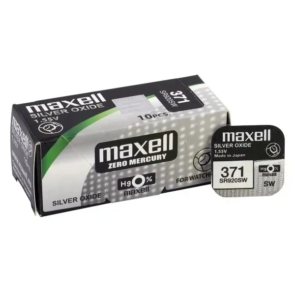Bateria Srebrowa Maxell 371 SR920SW SR69 1szt.
