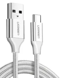 kabel-przewod-usb-do-usb-c-qc3-0-3a-05m-bialy-oplot-aluminium-ugreen