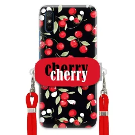 etui-do-xiaomi-redmi-9i-sznurek-red-uchwyt-cherry-cherry-urocze-classy