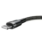 kabel-usb-do-lightning-baseus-cafule-24a-05m-cz-stan-nowy