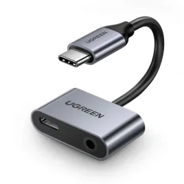 adapter-ugreen-audio-dwuportowy-usb-c-meski-mini-jack-3-5mm-usb-c-zenski
