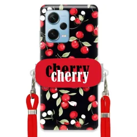 etui-do-xiaomi-redmi-note-12-pro-plus-sznurek-red-uchwyt-cherry-classy