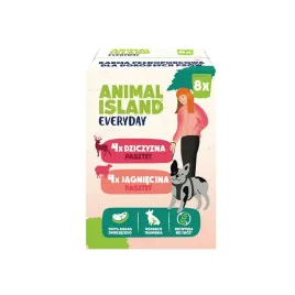 animal-island-everyday-zestaw-pasztetow-dla-psow-malych-ras-8x150g-bez-zboz