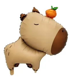 balon-foliowy-kapibara-brazowa-zwierzeta-na-urodziny-przyjecie-90-x-60-cm