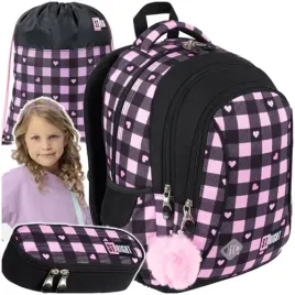 plecak-szkolny-st-right-bp-26-3w1-piornik-worek-rozowa-szachownica