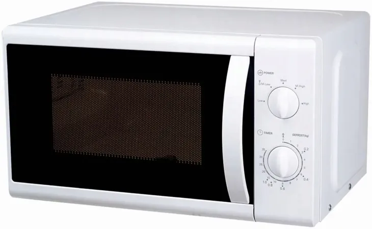 Mikrofalówka, Kuchenka mikrofalowa STARQ 20L 700W Biała, Timer, Rozmrażanie