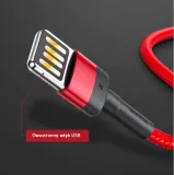 lightning-usb-dwustronny-baseus-24a-1m-szaro-czar-stan-nowy