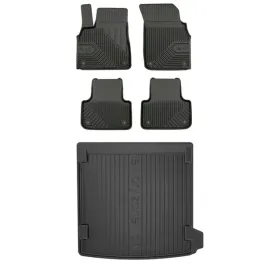 gumowy-zestaw-dywaniki-i-mata-audi-q8-od-2018-z-dodatkowym-kolem-zapasowym