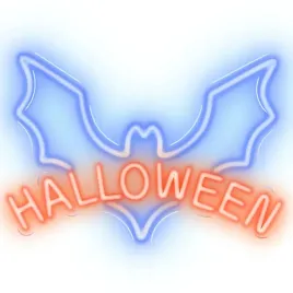 neon-plexi-led-halloween-nietoperz-dekoracja-niebieski-czerwony-usb-5v-1a