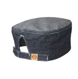 czapka-kucharska-chef-works-jeansowa-uniwersalna-denim-beanie-ciemny-jeans