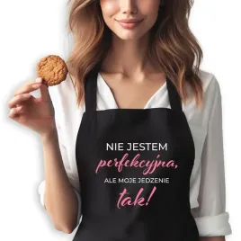 fartuch-kuhenny-damski-czarny-prezent-na-dzien-mamy-nie-jestem-perfekcyjna