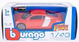 audi-r8-czerwony-samochod-metalowy-auto-model-kolekcjonerski-bburago-1-43