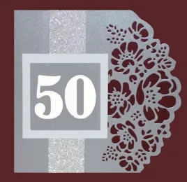 kartka-na-50-urodziny-bordowa-srebrna-koronkowa-w-kwiaty