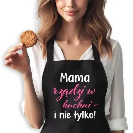 fartuch-czarny-prezent-na-dzien-mamy-dla-mamy-rzadzi-w-kuchni-i-nie-tylko
