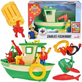 strazak-sam-lodz-rybacka-charliego-figurka-ryba-klatki-kuter-simba
