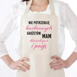fartuch-kuchenny-bezowy-prezent-na-dzien-mamy-mam-doswiadczenie-i-pasje