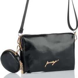 torebka-listonoszka-femestage-kopertowka-portfelik-czarny-croco