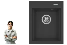 zlewozmywak-granitowy-pyramis-siros-mini-39x48-1b-karbon