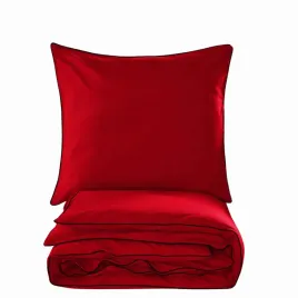 komplet-poscieli-basic-czerwona-160x200-posciel-z-2-poszewkami-70x80