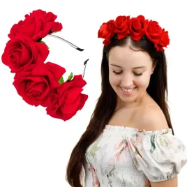 little-angel-opaska-do-wlosow-sztuczne-kwiaty-roze-czerwone