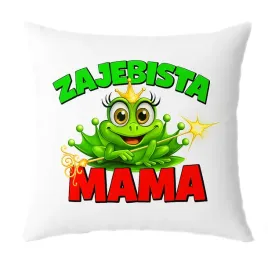 poduszka-dla-mamy-z-nadrukiem-zaby-idealny-prezent-na-dzien-matki