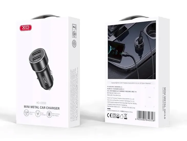 ladowarka-samochodowa-xo-cc53-12w-2xusb-adapter-samochodowy-waga-z-opakowaniem-0-01-kg
