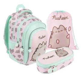 plecak-piornik-worek-zestaw-pusheen-pink-st-majewski