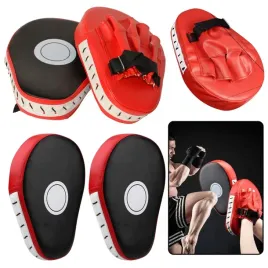 tarcza-treningowa-rekawica-pad-kick-boxing-lapa-trenera-czerwona