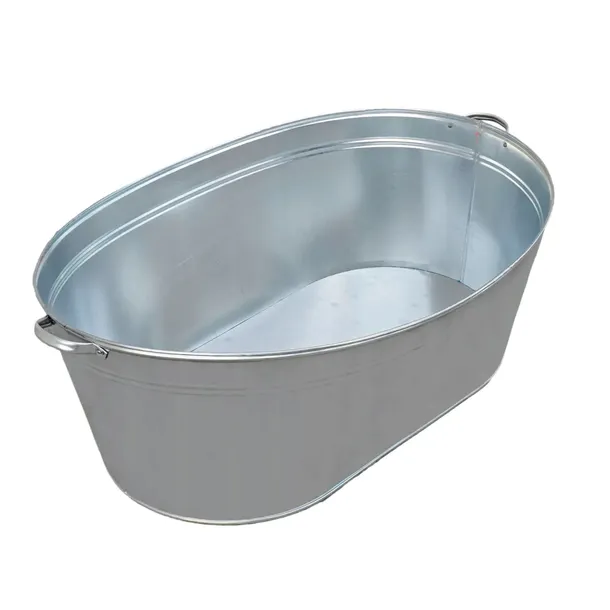 Balia metalowa 100l wanna miska ocynkowana do ogrodu gospodarstwa