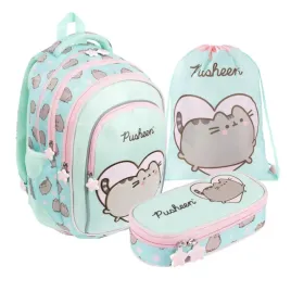 plecak-piornik-worek-zestaw-pusheen-mint-st-majewski