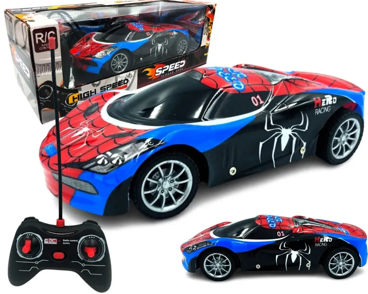 Samochód sportowy SPIDER Zdalnie sterowany Auto na pilota R/C ŚWIATŁA