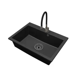 kuchenny-zlewozmywak-granitowy-jednokomorowy-elite-70-bateria-syfon-czarny