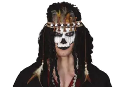 tiara-voodoo-z-piorami-i-czaszkami-indianska-indianin-karnawal-halloween