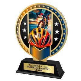 statuetka-metal-plexi-z-nadrukiem-kolorowym-17-cm-kolarstwo-grawer-gratis