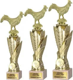 zloty-komplet-pucharow-rolnictwo-kogut-34-31-28-cm-grawerki-gratis