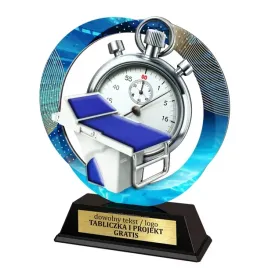 statuetka-metal-plexi-z-nadrukiem-kolorowym-plywanie-17-cm-tabliczka
