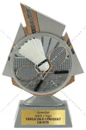 statuetka-figurka-przestrzenna-3d-badminton-20-cm-tabliczka-gratis