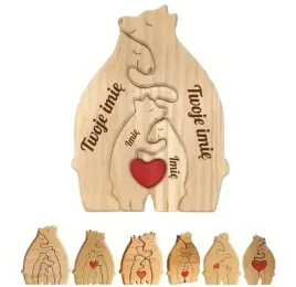 drewniane-figurki-misie-z-grawerem-puzzle-motyw-rodzina-gotowe-na-prezent