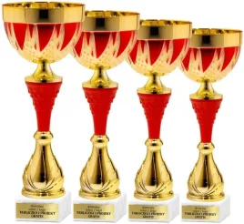 nowoczesny-komplet-pucharow-czerwono-zlotych-38-36-33-31cm-grawerki-gratis
