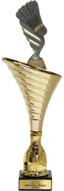 zloty-puchar-statuetka-badminton-31-cm-tabliczka-grawer-gratis
