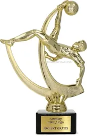 zlota-statuetka-pilka-nozna-18cm-xl-grawer-gratis