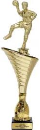 piekny-zloty-puchar-z-figurka-pilka-reczna-32-cm-tabliczka-gratis