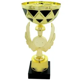 zloto-czarny-puchar-zdobiona-noga-z-duza-wklejka-35-cm-grawer-gratis