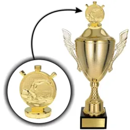 piekny-puchar-z-figurka-plywanie-33-cm-grawer-gratis