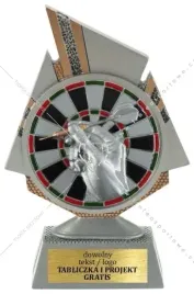 statuetka-figurka-przestrzenna-3d-dart-rzutki-15-cm-tabliczka