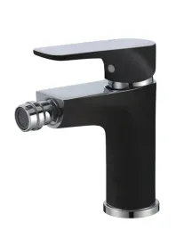 bateria-bidetowa-jednouchwytowa-stojaca-black-chrome-nowoczesna-senja-czern