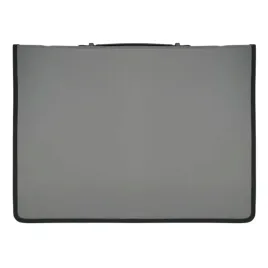 teczka-na-dokumenty-i-rysunki-a3-portfolio-teczka-z-raczka-6-koszulek-szara
