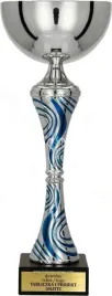 genialny-wyrazisty-srebrno-niebieski-puchar-32-cm-tabliczka-gratis